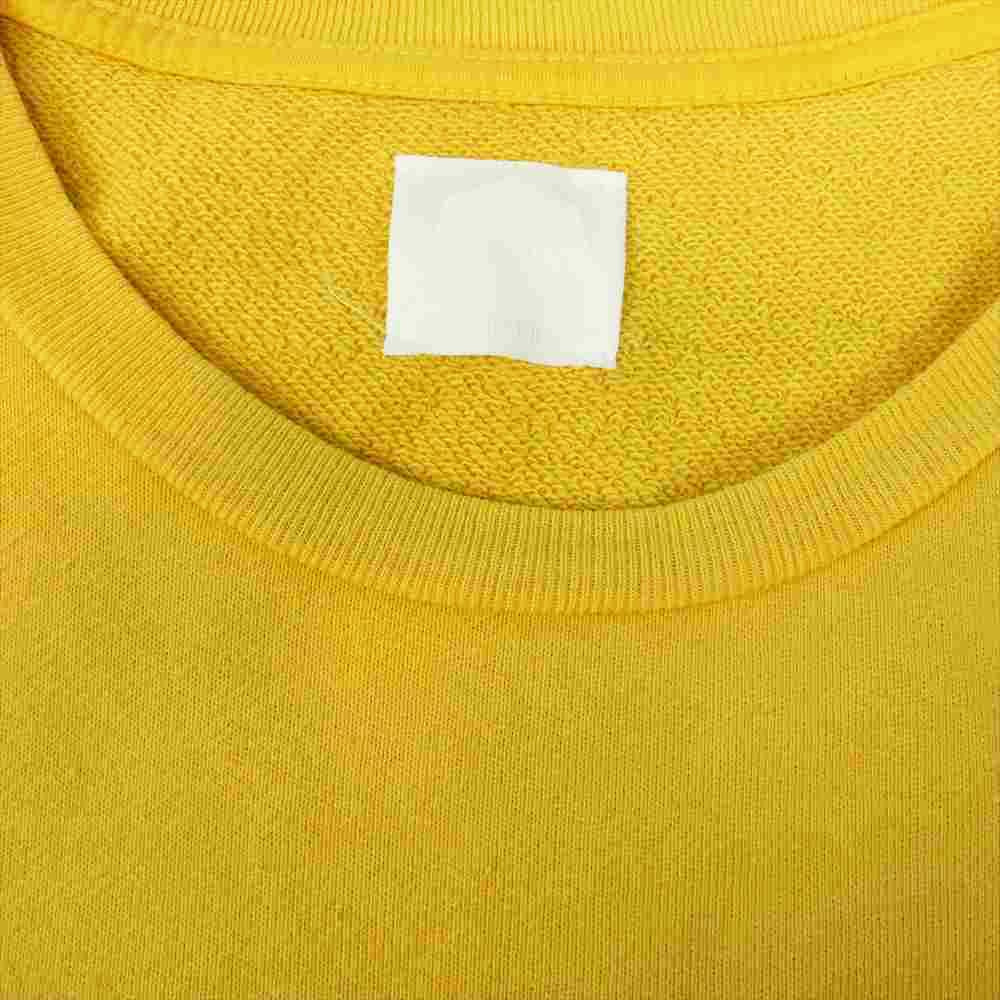 アルケミスト 19SS JAH プリント オーバーサイズ スウェット イエロー系 M【中古】