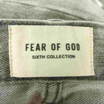 FEAR OF GOD フィアオブゴッド 6TH SIXTH COLLECTION DENIM ボタンフライ ベルト デニム パンツ グレー系 28【中古】