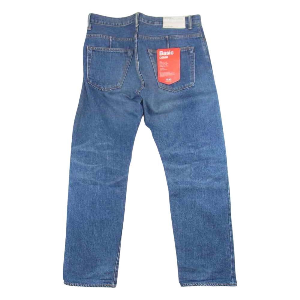 WTAPS ダブルタップス 15AW 152GWDT-PTM01 BLUES BASIC WASHED ウォッシュ加工 デニム インディゴブルー系 M【中古】