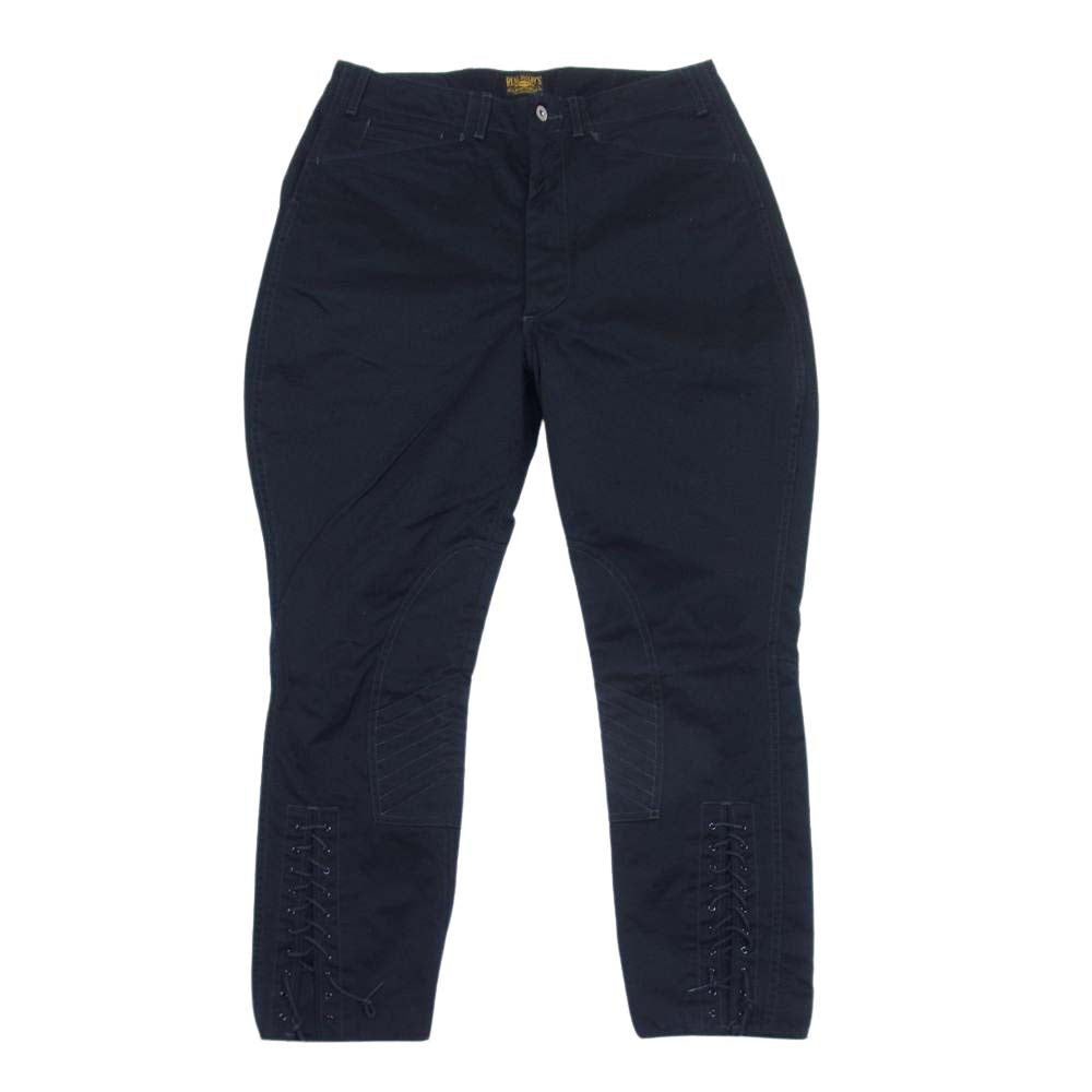 The REAL McCOY'S ザリアルマッコイズ BREECHES COTTON ブリーチーズ パンツ ブラック系 表記無し【中古】