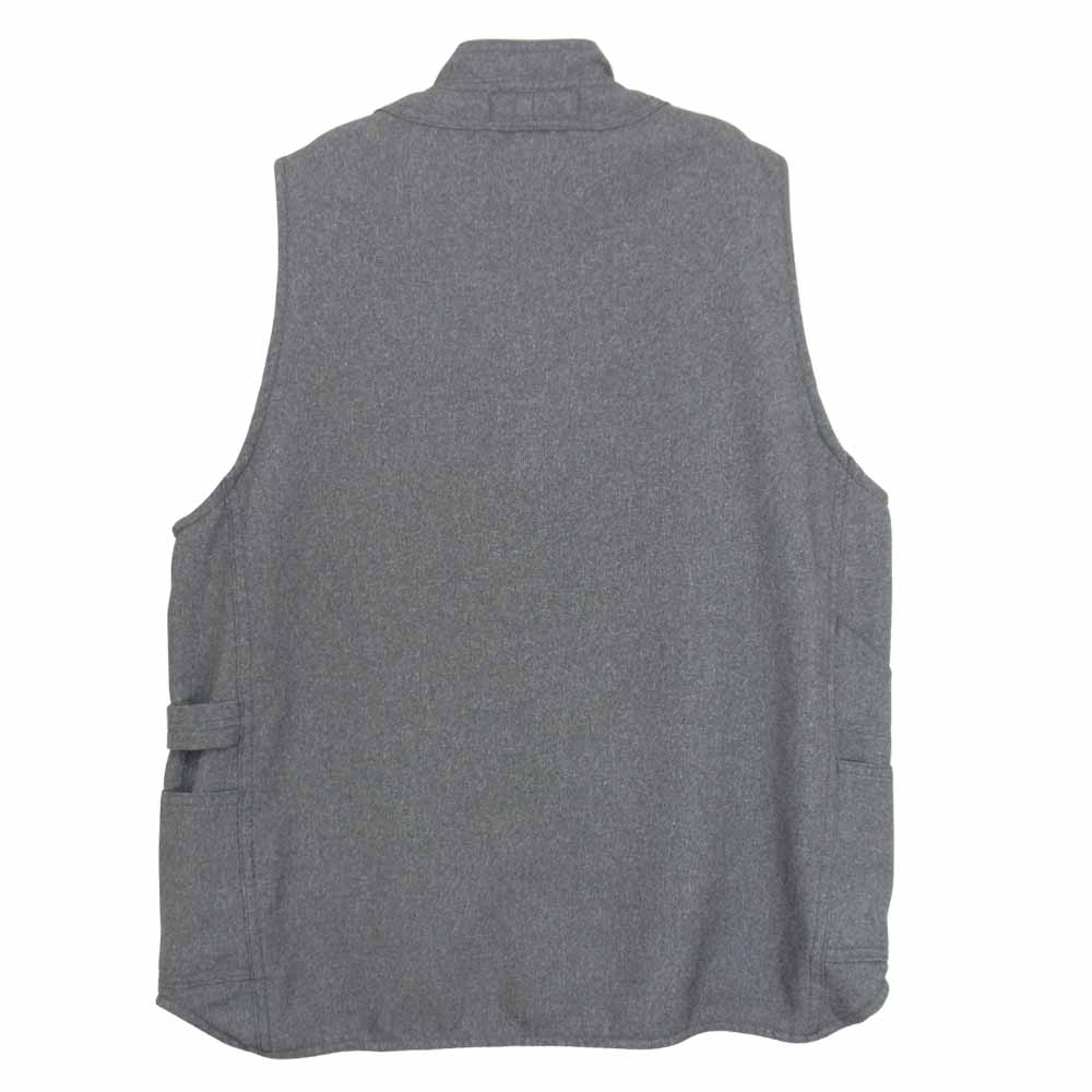 SASAFRAS ササフラス VASE WALL GARDENER VEST べース ウォール ガーデナー ベスト グレー系 S【美品】【中古】