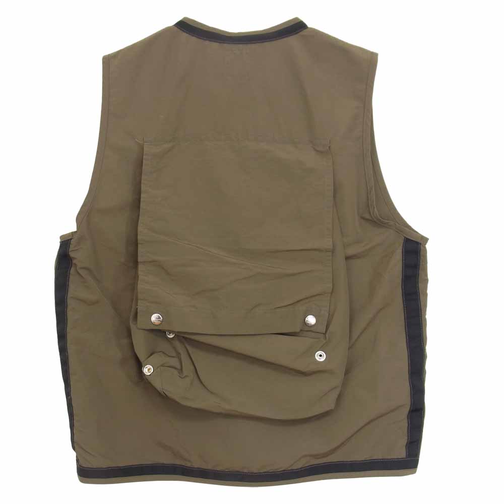 BAMBOO SHOOTS バンブーシュート HIKING VEST ハイキング ベスト オリーブ ブラウン系 M【美品】【中古】