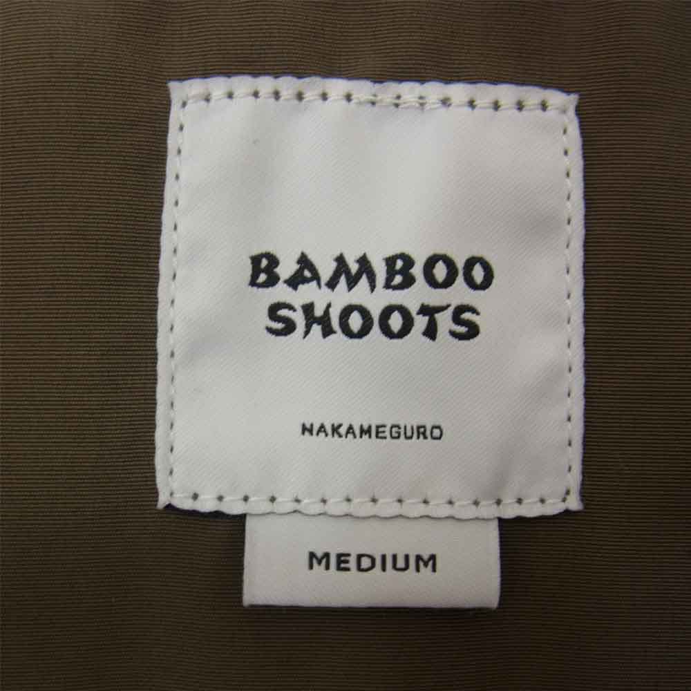 BAMBOO SHOOTS バンブーシュート HIKING VEST ハイキング ベスト オリーブ ブラウン系 M【美品】【中古】