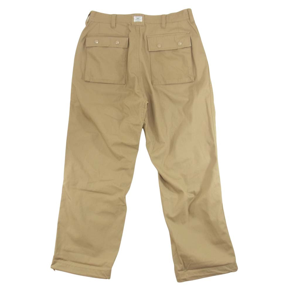 SASAFRAS ササフラス GDU PANTS T/C TWILL 65/35 ポケット パンツ ベージュ系 M【中古】