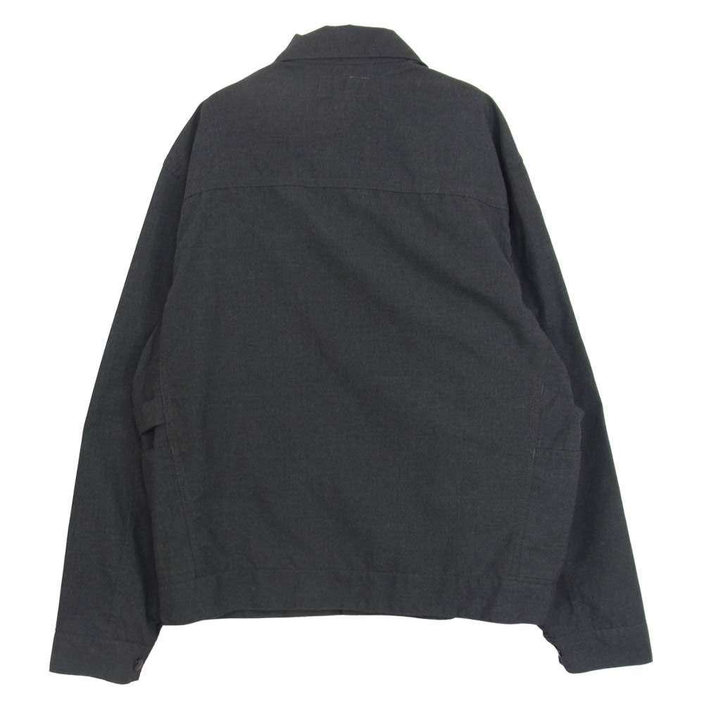 SASAFRAS ササフラス GARDENER JACKET ガーデナー シャツ ジャケット グレー  グレー系 S【美品】【中古】