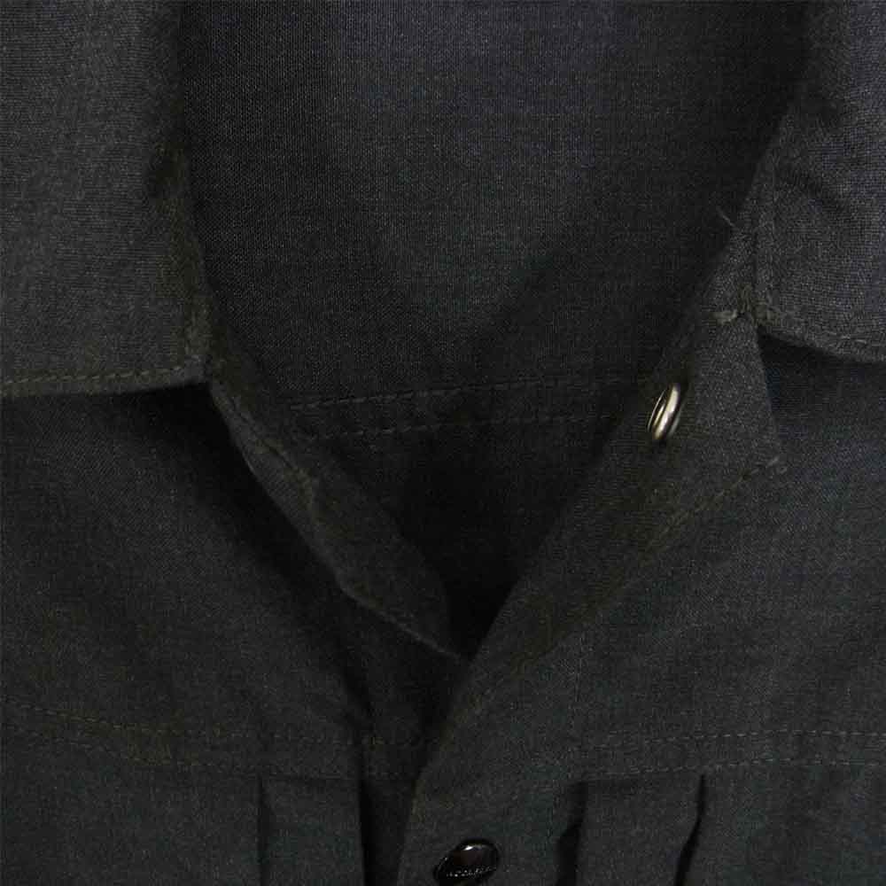 SASAFRAS ササフラス GARDENER JACKET ガーデナー シャツ ジャケット グレー  グレー系 S【美品】【中古】