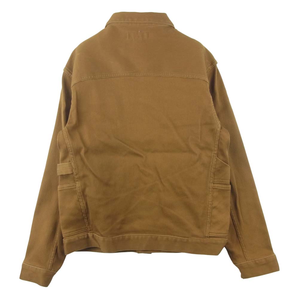 SASAFRAS ササフラス Gardener jacket Karesey ガーデナー ジャケット コットン 日本製 ブラウン系 S【美品】【中古】