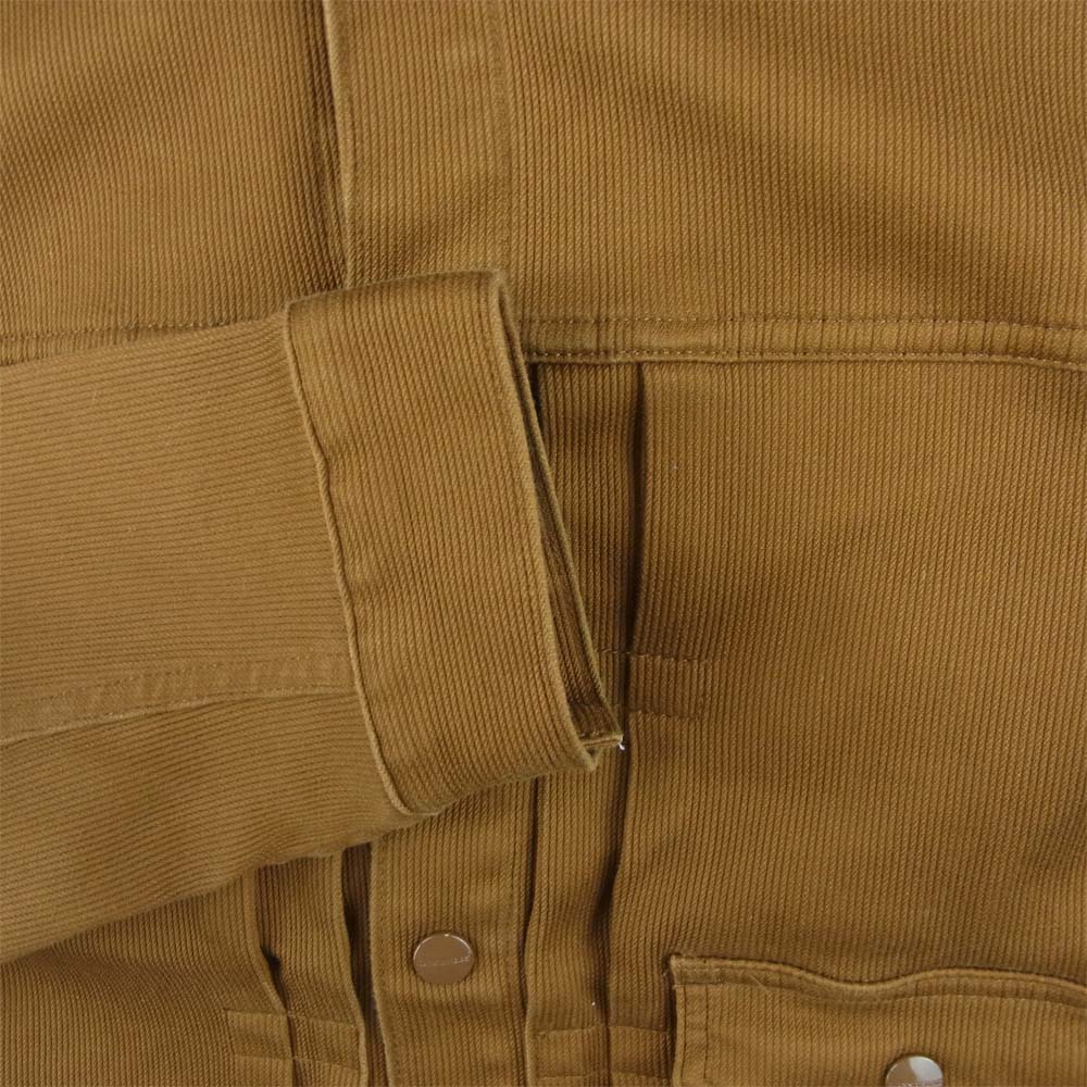 SASAFRAS ササフラス Gardener jacket Karesey ガーデナー ジャケット コットン 日本製 ブラウン系 S【美品】【中古】