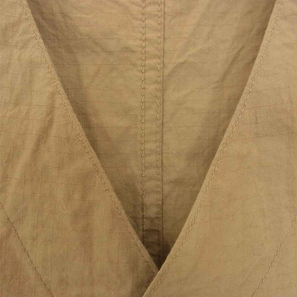 SASAFRAS ササフラス Landscaper Vest リップストップ ランドスケーパー ベスト ベージュ ベージュ系 S【美品】【中古】