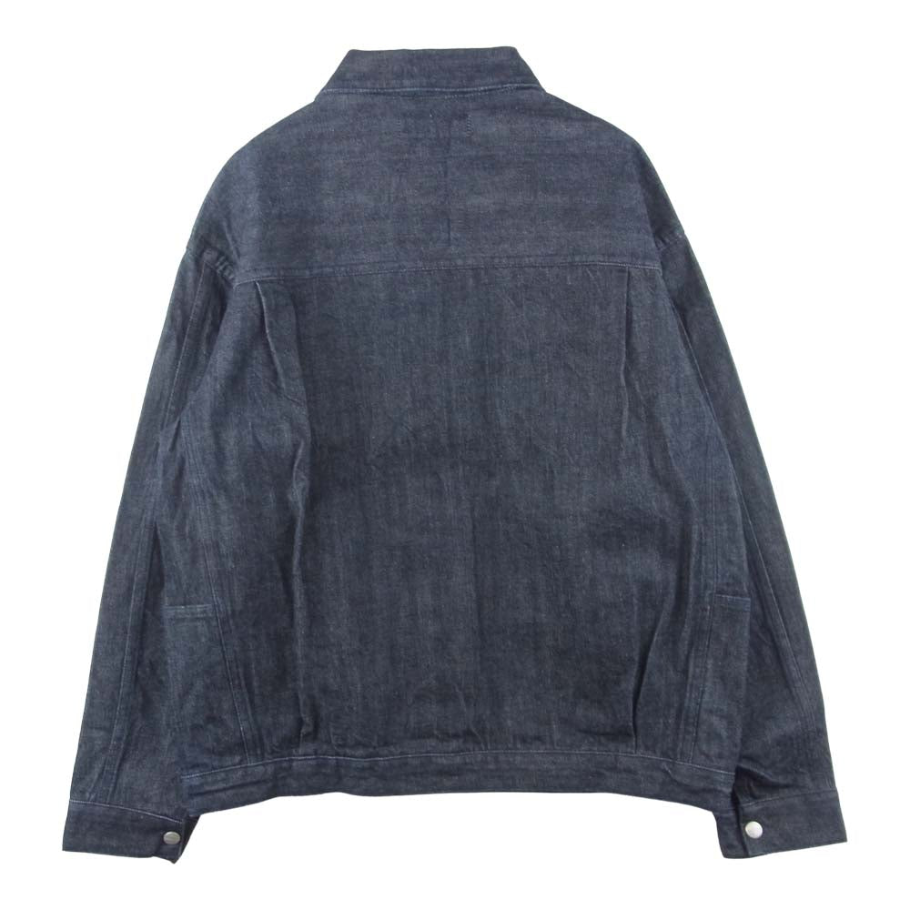 SASAFRAS ササフラス Gardeners Jacket 13.5oz Denim デニム ガーデナーズ ジャケット インディゴブルー系 S【美品】【中古】