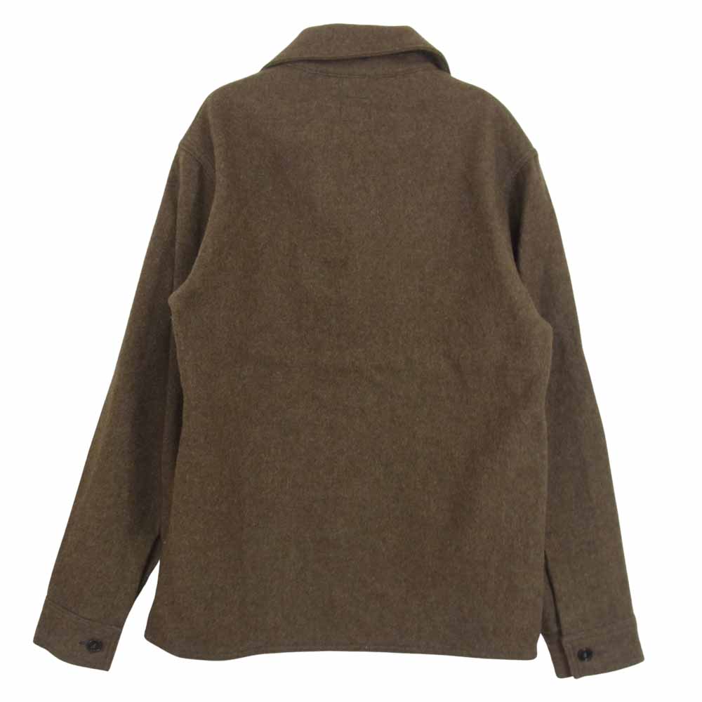 POST OVERALLS ポストオーバーオールズ 1179 C-POST ウール ジャケット ブラウン系 S【美品】【中古】