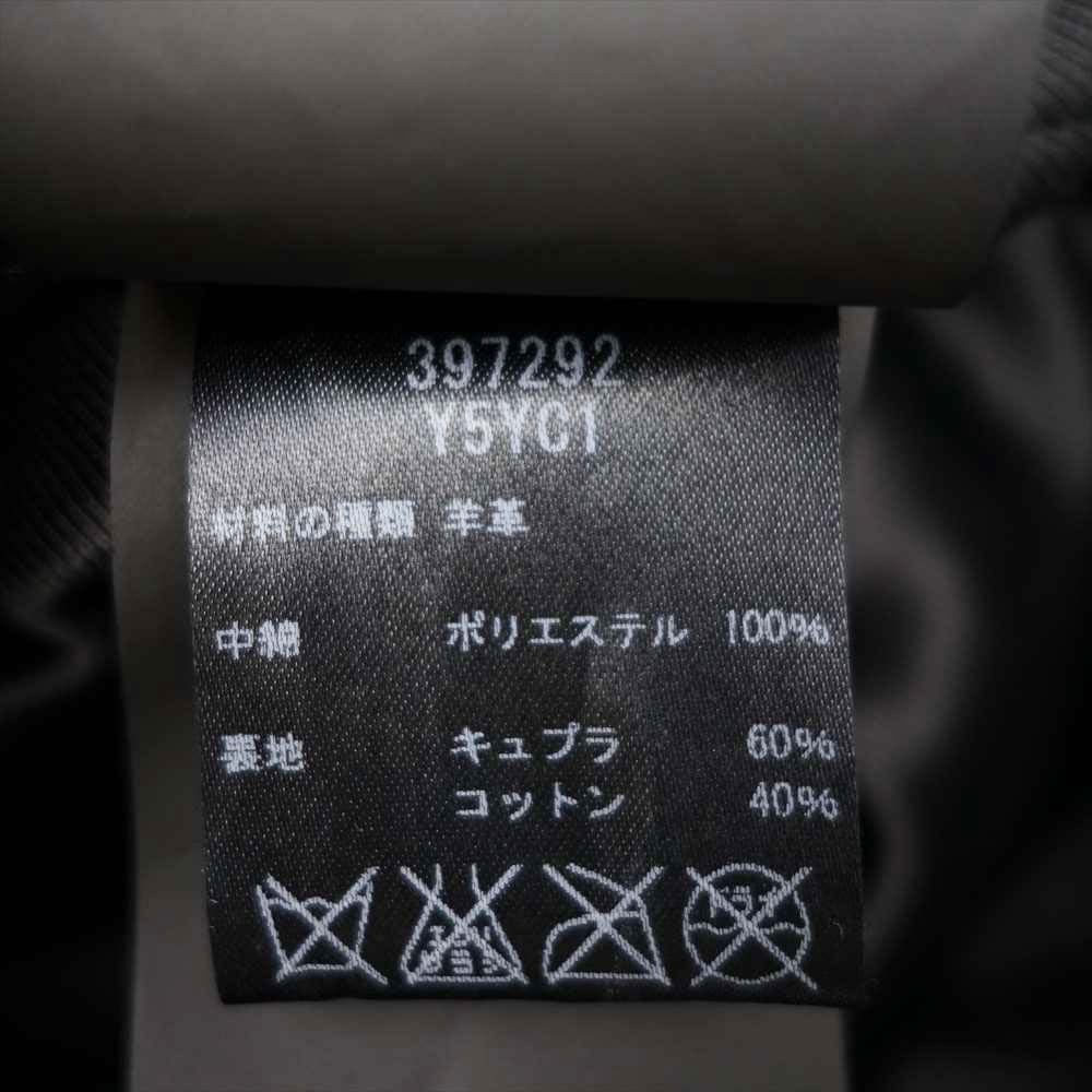 SAINT LAURENT サンローラン エディ期 16SS 国内正規品 397292 Y5YC1 L17 クラシック モーターサイクル レザー ダブルライダース ジャケット ブラック系 48【中古】