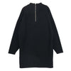 HYKE ハイク 142-12034 バックジップ チュニック ワンピース ブラック系 2【中古】