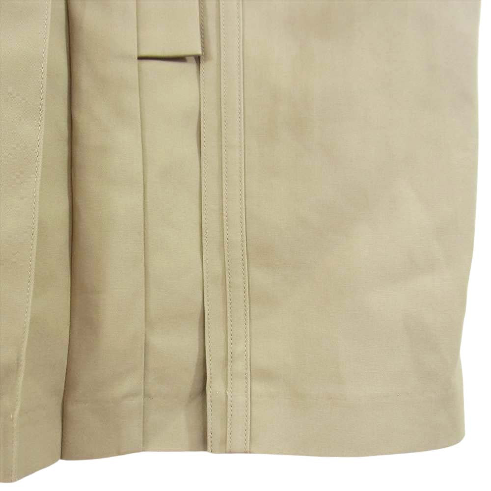 シーオール SAW13 SK101 MULTI PLEATED SKIRT マルチ プリーツ ロング スカート ベージュ系 38【新古品】【未使用】【中古】