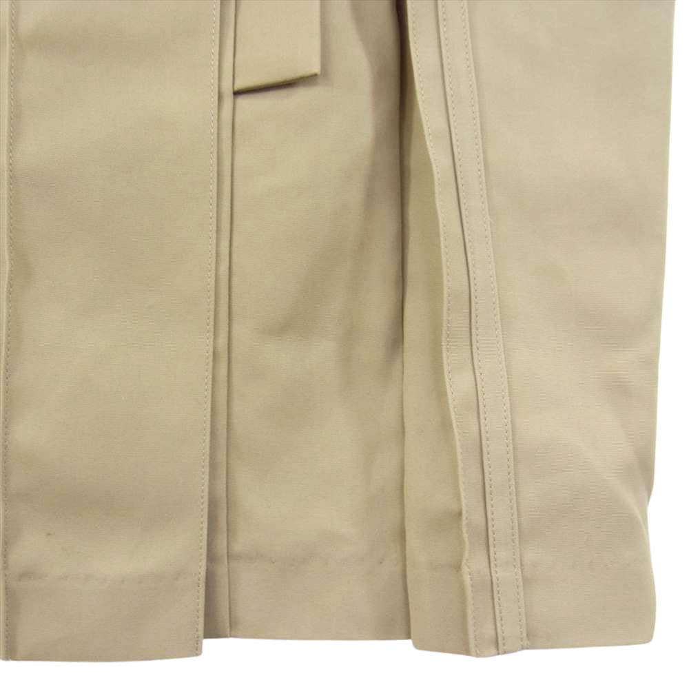 シーオール SAW13 SK101 MULTI PLEATED SKIRT マルチ プリーツ ロング スカート ベージュ系 38【新古品】【未使用】【中古】