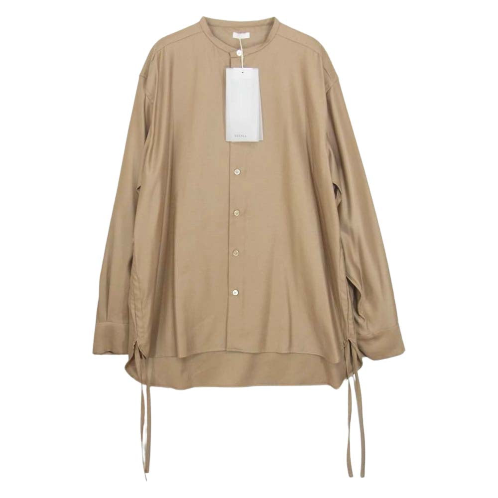 シーオール 20SS SAM03 SH183 OVERSIZED STRING SHIRTS オーバーサイズ ストリング シャツ ベージュ系 44【新古品】【未使用】【中古】