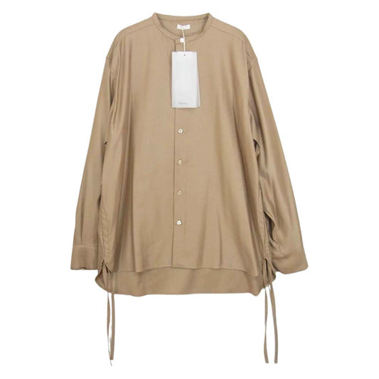 シーオール 20SS SAM03 SH183 OVERSIZED STRING SHIRTS オーバーサイズ ストリング シャツ ベージュ系 44【新古品】【未使用】【中古】