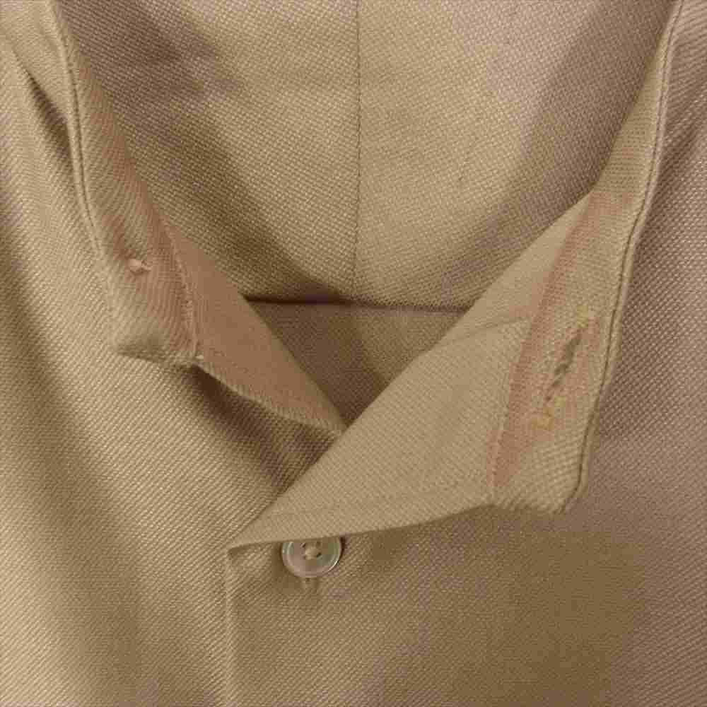 シーオール 20SS SAM03 SH183 OVERSIZED STRING SHIRTS オーバーサイズ ストリング シャツ ベージュ系 44【新古品】【未使用】【中古】