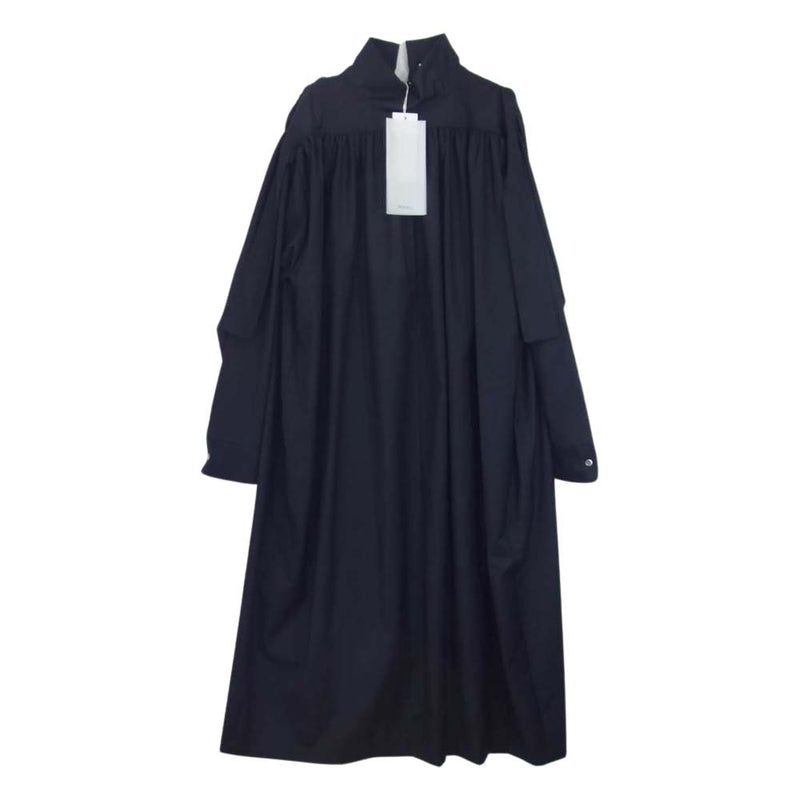 シーオール SAW01 DR102 GATHER DRESS ギャザー ドレス ワンピース ネイビー系 38【新古品】【未使用】【中古】