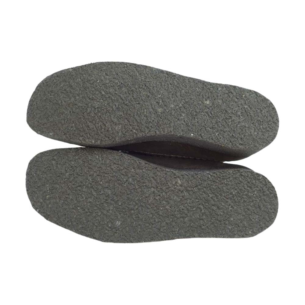 COMME des GARCONS コムデギャルソン HOMME DEUX オムドゥ PADMORE & BARNES パドモアアンドバーンズ P600 2-TONE クレープソール モカシン シューズ ブラウン系 6【極上美品】【中古】