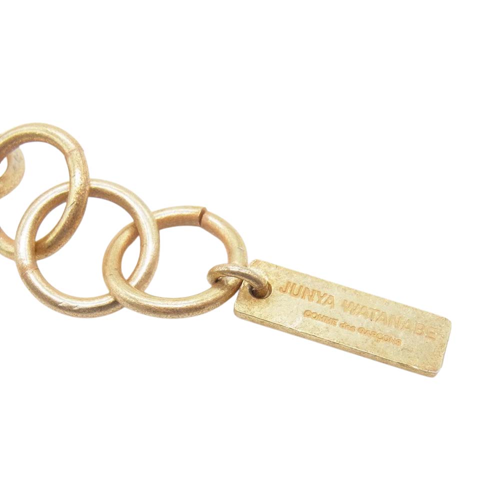 JUNYA WATANABE COMME des GARCONS ジュンヤワタナベコムデギャルソン 20SS JE-K801-051 フェイクパール チェーン 2連 ネックレス ホワイト系【美品】【中古】