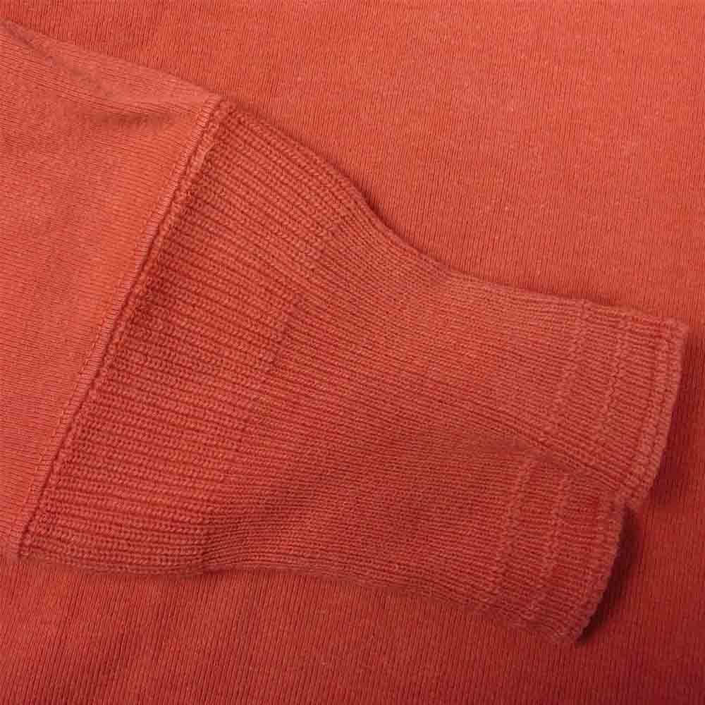 The REAL McCOY'S ザリアルマッコイズ ヘンリーネック 長袖 カットソー レッド系 L【中古】