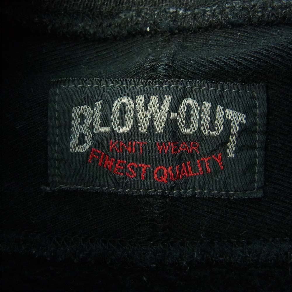 The REAL McCOY'S ザリアルマッコイズ BLOW OUT トレーナー スウェット ブラック系 38【中古】