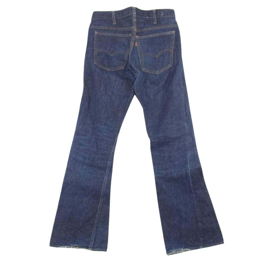 Levi's リーバイス USA製 LVC 1966 Big E Bell Bottoms オレンジタブ 復刻 ベルボトム デニムパンツ インディゴブルー系 29【中古】