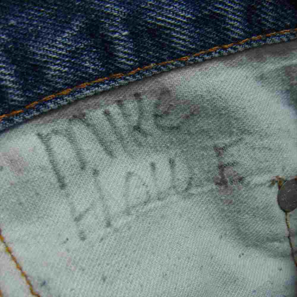 Levi's リーバイス 517 ボタン裏刻印8 黒カンヌキ デニム パンツ インディゴブルー系 サイズ表記無【中古】