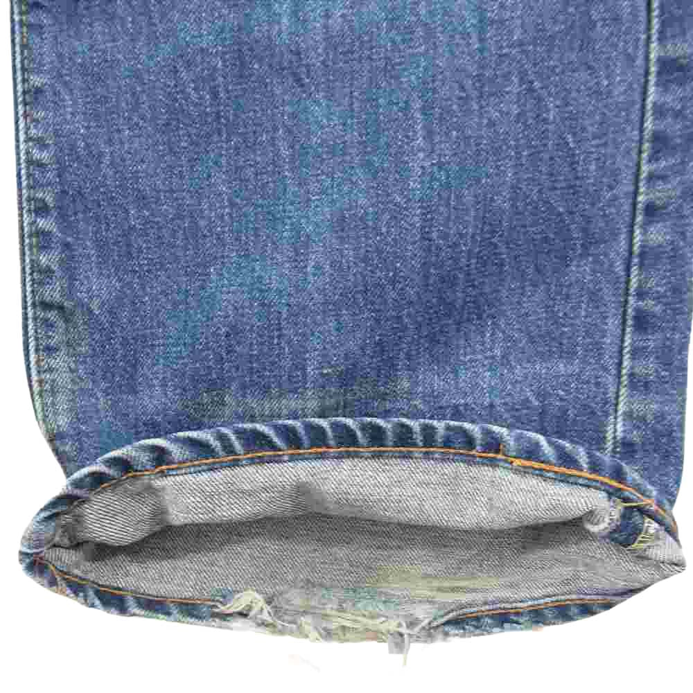 Levi's リーバイス 517 ボタン裏刻印8 黒カンヌキ デニム パンツ インディゴブルー系 サイズ表記無【中古】