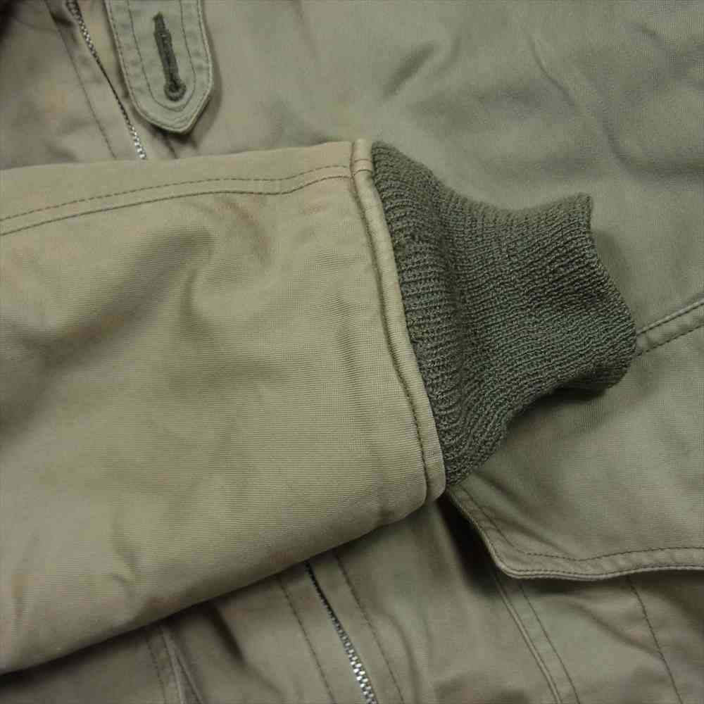 The REAL McCOY'S ザリアルマッコイズ STAGG COAT CO INC スタッグコート社 実名復刻 B-10 フライト ジャケット カーキ系 38【中古】