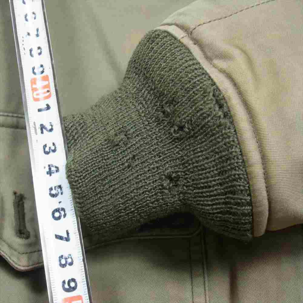 The REAL McCOY'S ザリアルマッコイズ STAGG COAT CO INC スタッグコート社 実名復刻 B-10 フライト ジャケット カーキ系 38【中古】