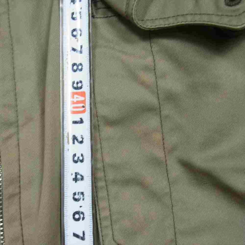 The REAL McCOY'S ザリアルマッコイズ STAGG COAT CO INC スタッグコート社 実名復刻 B-10 フライト ジャケット カーキ系 38【中古】