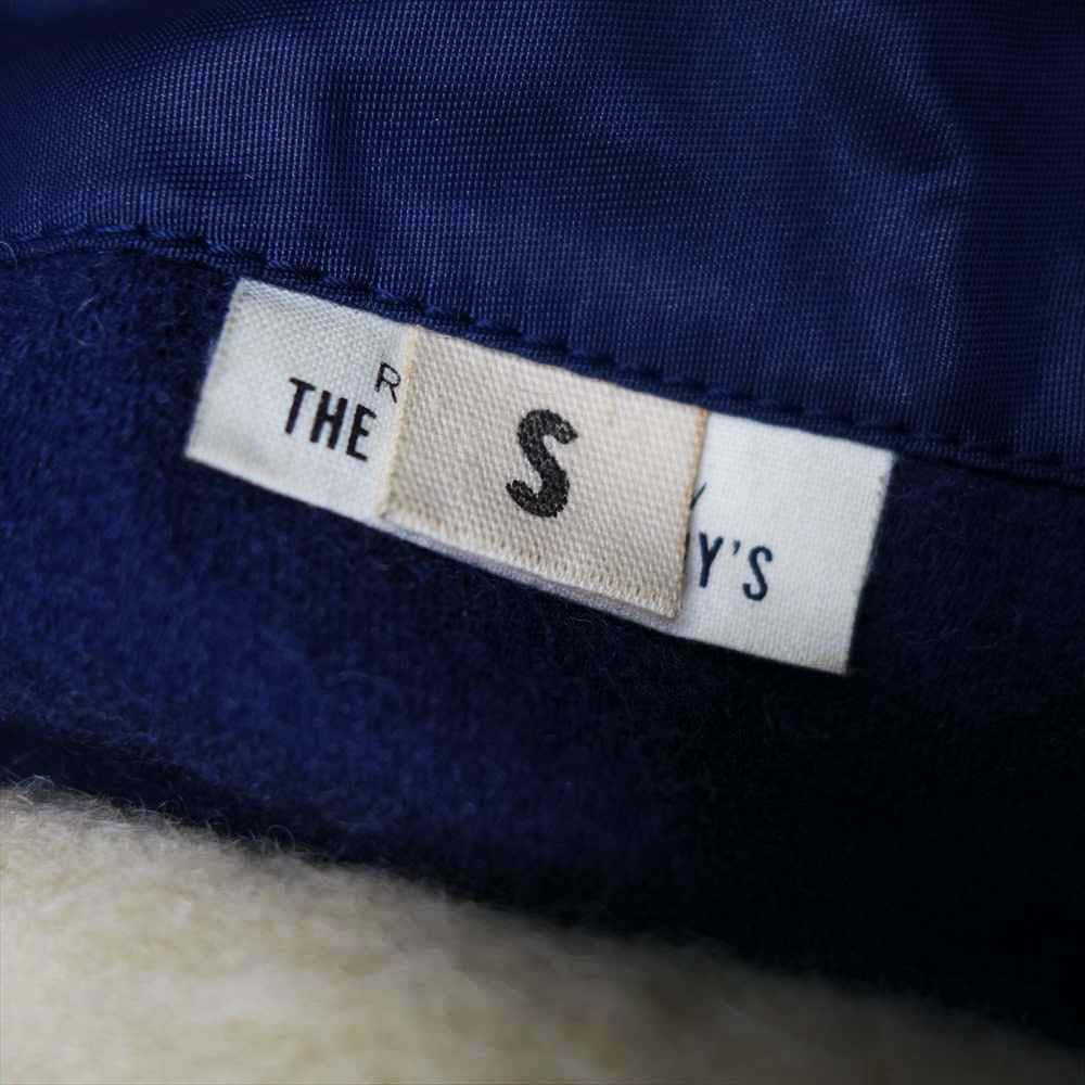 The REAL McCOY'S ザリアルマッコイズ MIL-J-6279 AVIATORS CLOTHING CO INC 実名復刻 N-3B ミリタリー ジャケット ネイビー系 S【中古】