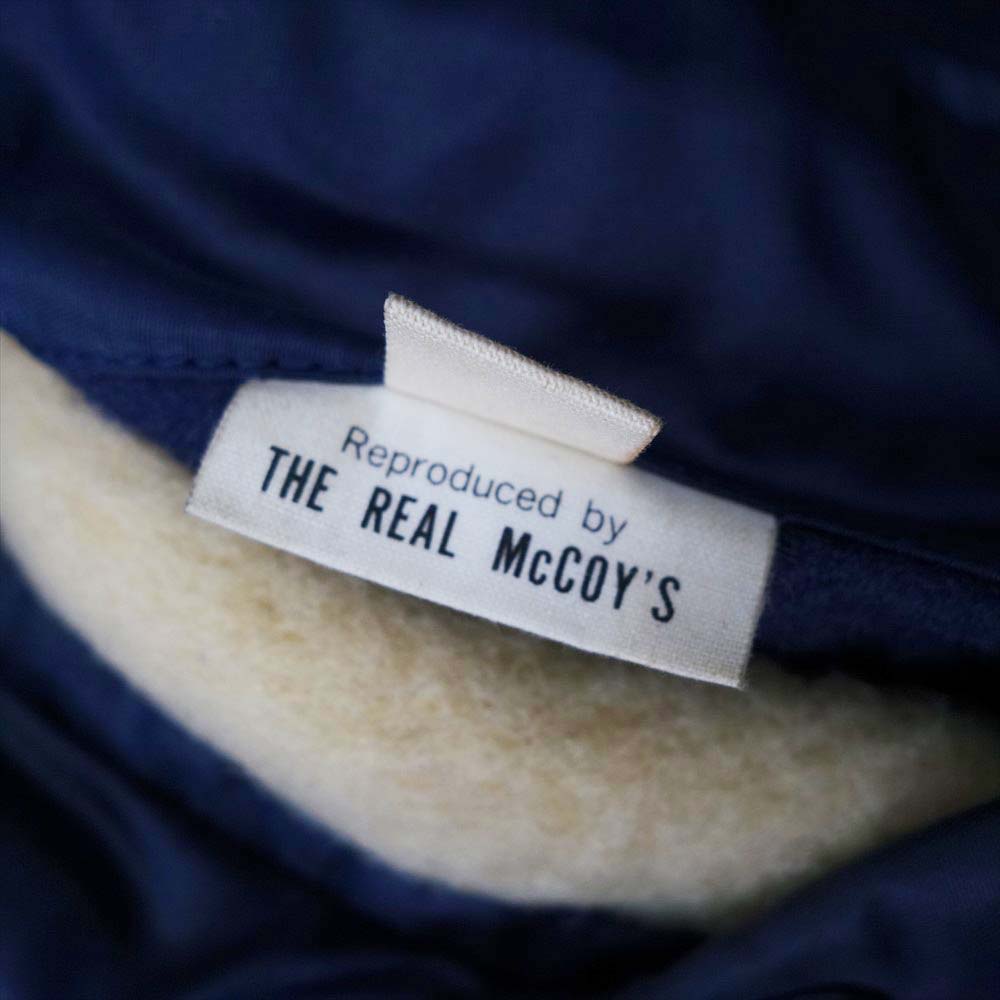 The REAL McCOY'S ザリアルマッコイズ MIL-J-6279 AVIATORS CLOTHING CO INC 実名復刻 N-3B ミリタリー ジャケット ネイビー系 S【中古】