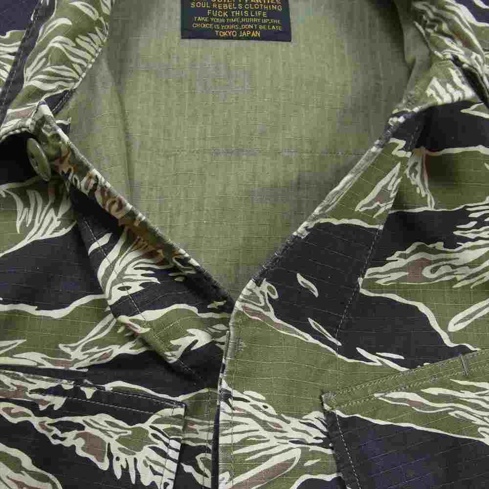 WACKO MARIA ワコマリア 天国東京 芸者 プリント タイガーカモ