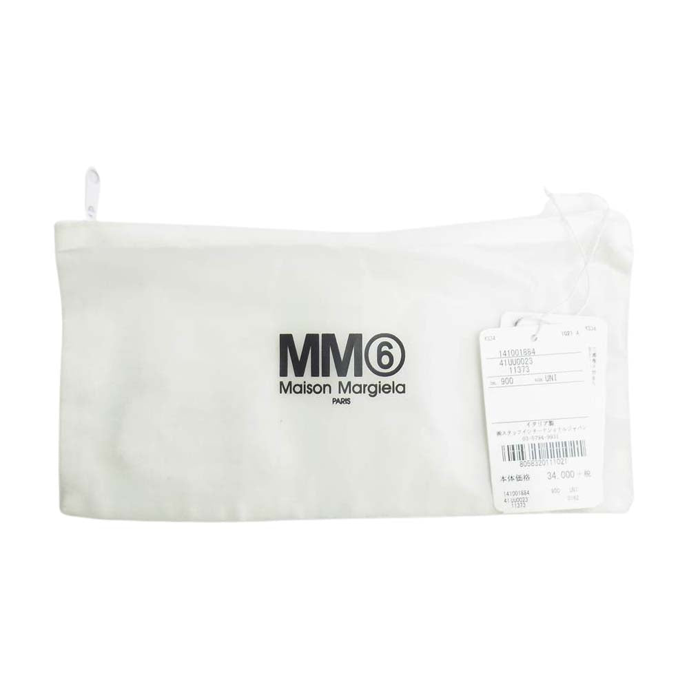 MAISON MARGIELA メゾンマルジェラ MM6 国内正規 S41UU0023 ベロアチェーン キーリング ネックレス ブラック系【中古】