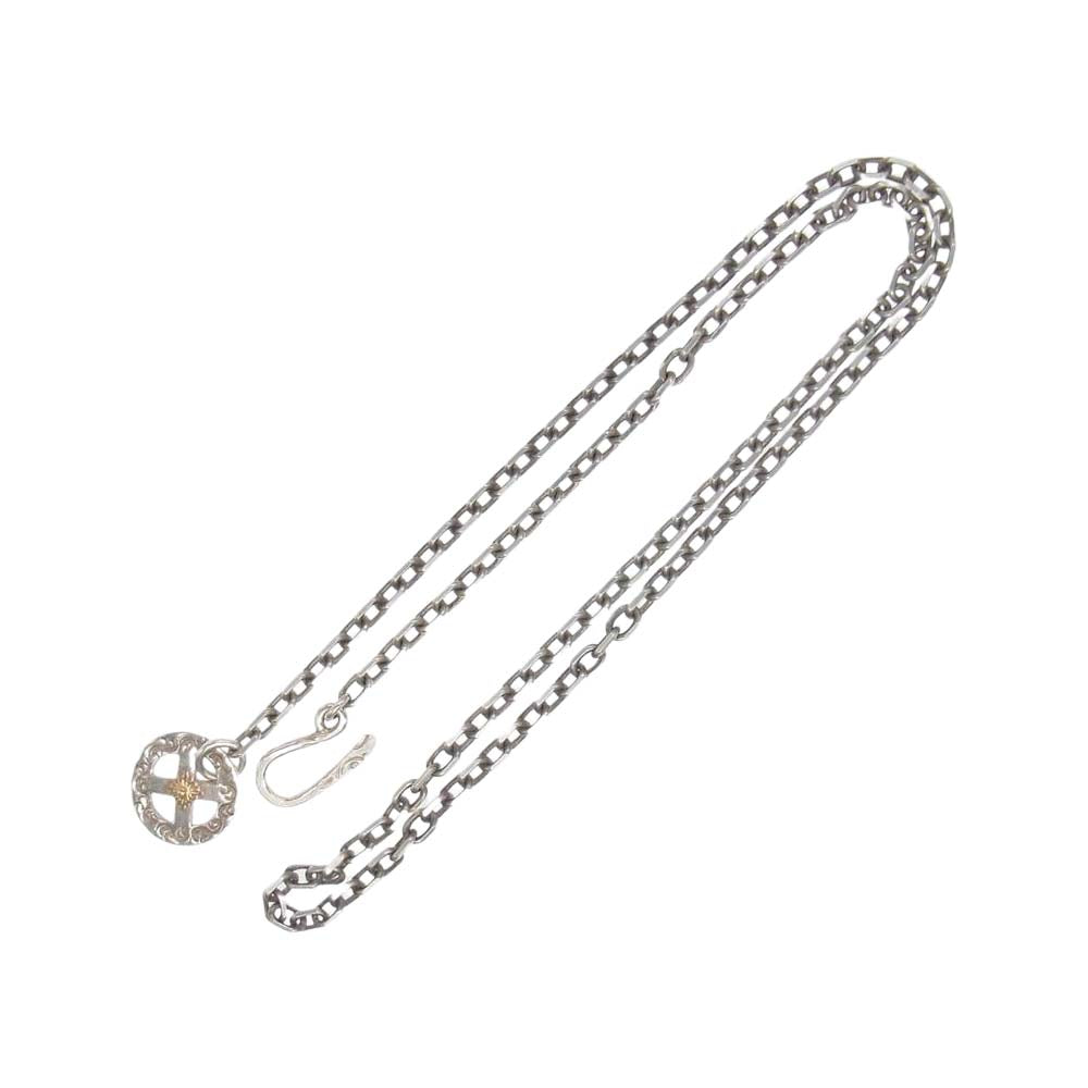 ARIZONA FREEDOM アリゾナフリーダム K18 金メタル メディスンホイール フック ネックレス シルバー系【中古】