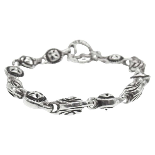 BILL WALL LEATHER ビルウォールレザー MINI CROSS/HEART BRACELET ミニクロス/ハートブレスレット シルバー系【中古】