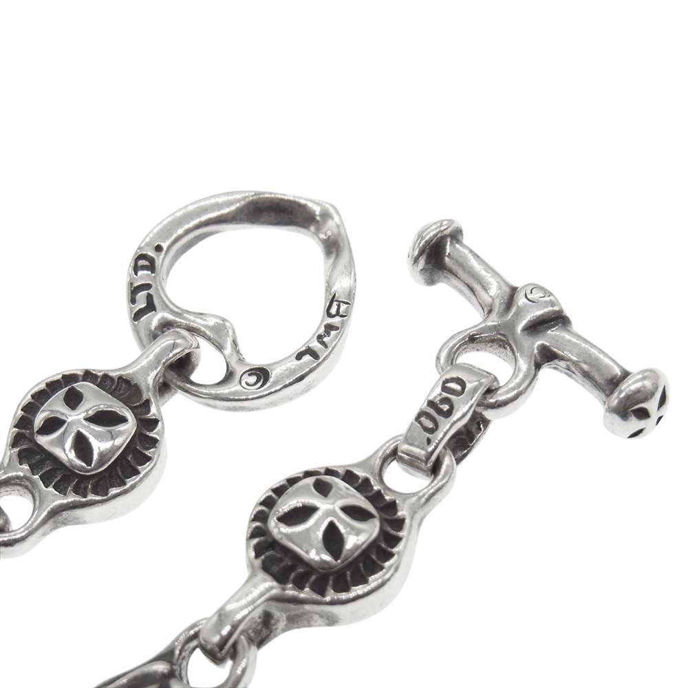 BILL WALL LEATHER ビルウォールレザー MINI CROSS/HEART BRACELET ミニクロス/ハートブレスレット シルバー系【中古】