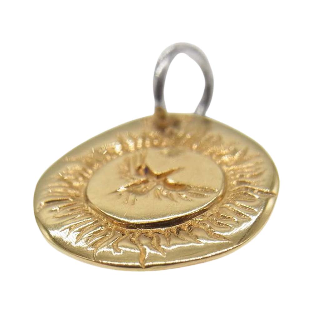 タディアンドキング K18 メタル イーグル Mサイズ ゴールド系【中古