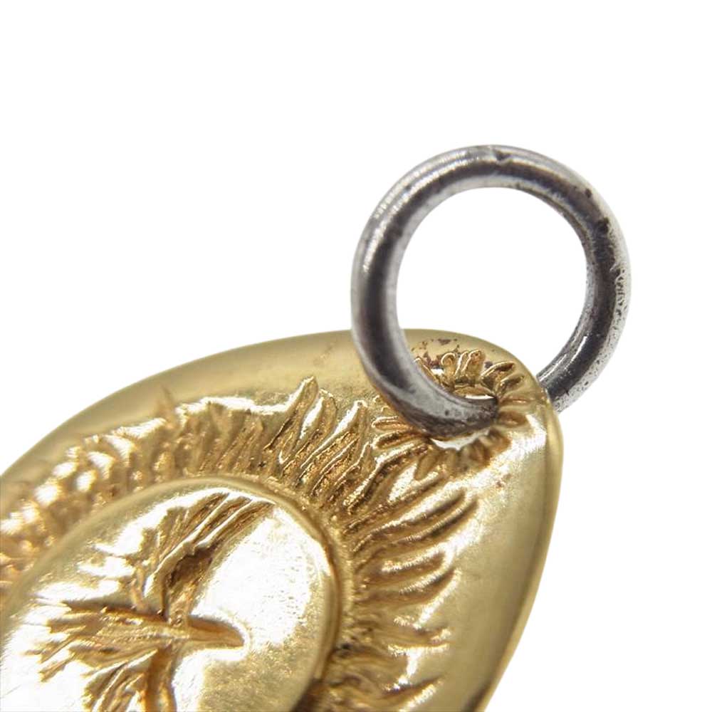 タディアンドキング K18 メタル イーグル Mサイズ ゴールド系【中古