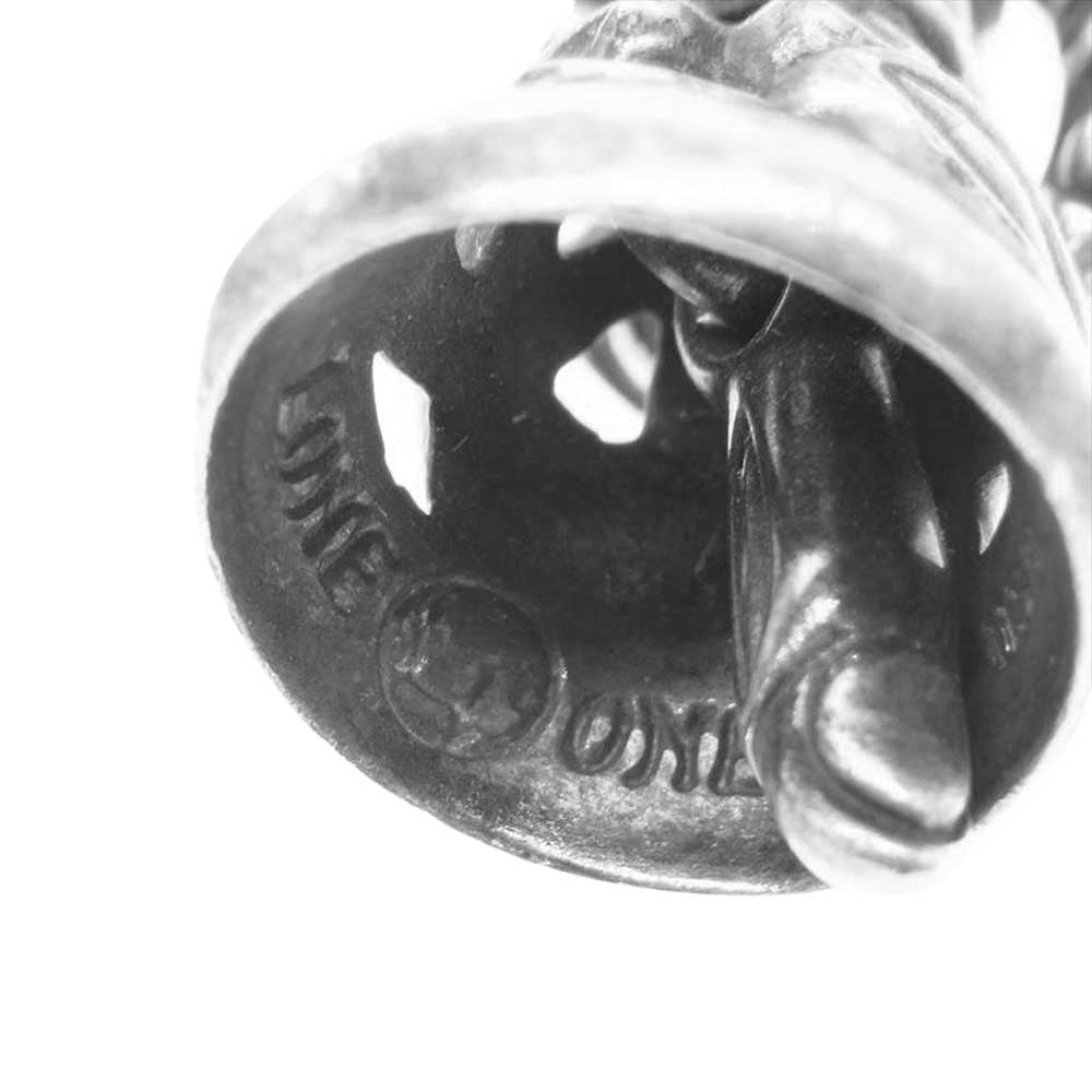 LONE ONES ロンワンズ クレーンベル M ミディアム ペンダント トップ シルバー系【中古】