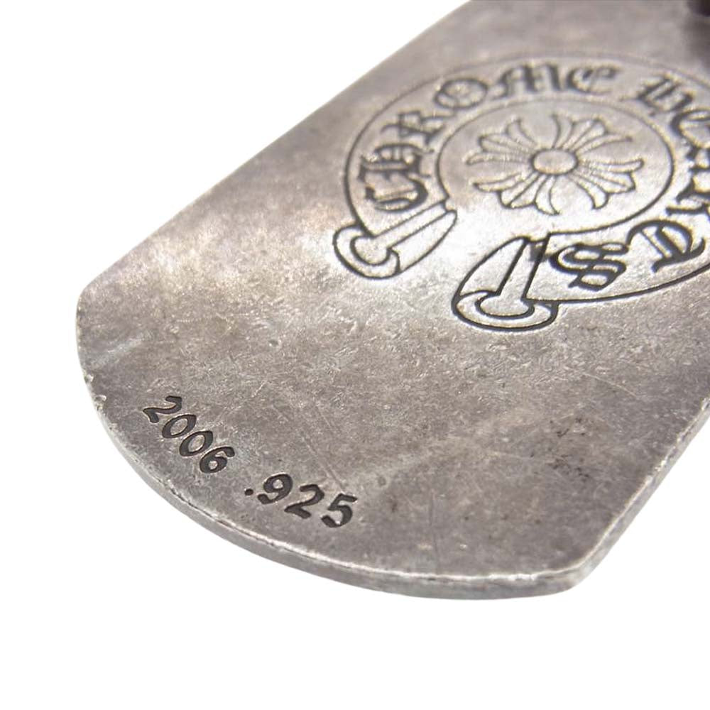 CHROME HEARTS クロムハーツ（原本無） ラスベガス限定 ドッグタグ ペンダント トップ シルバー系【中古】