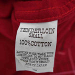 TENDERLOIN テンダーロイン T-PRINT FLANNEL SHT プリント フランネル オープンカラー シャツ  レッド系 S【美品】【中古】
