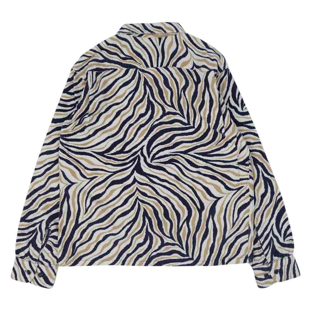 TENDERLOIN テンダーロイン T-CORDUROY SHT A コーデュロイ オープンカラー シャツ ゼブラ マルチカラー系 S【美品】【中古】