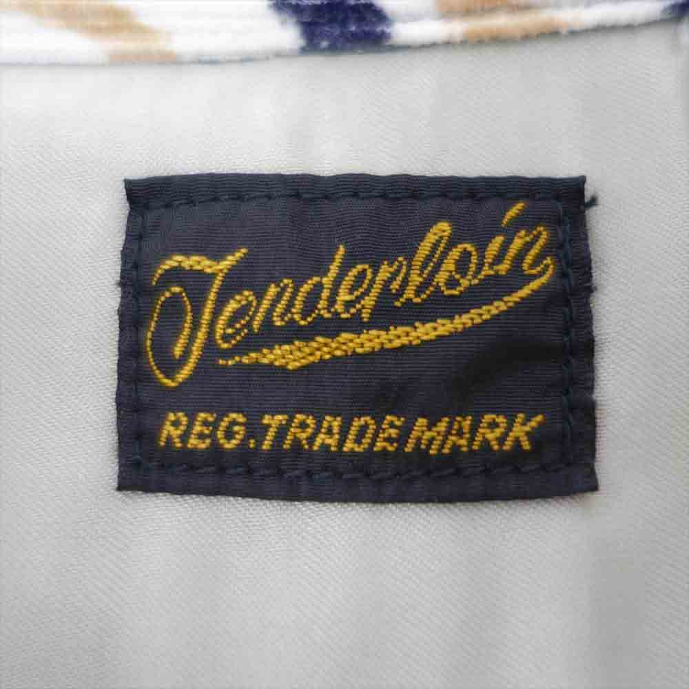 TENDERLOIN テンダーロイン T-CORDUROY SHT A コーデュロイ オープンカラー シャツ ゼブラ マルチカラー系 S【美品】【中古】
