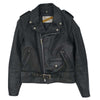 schott ショット 80～90's USA製 バイカータグ 後期 618 LEATHER DOUBLE RIDERS JACKET ダブルライダース レザー ジャケット ブラック系 36【中古】