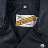 schott ショット 80～90's USA製 バイカータグ 後期 618 LEATHER DOUBLE RIDERS JACKET ダブルライダース レザー ジャケット ブラック系 36【中古】