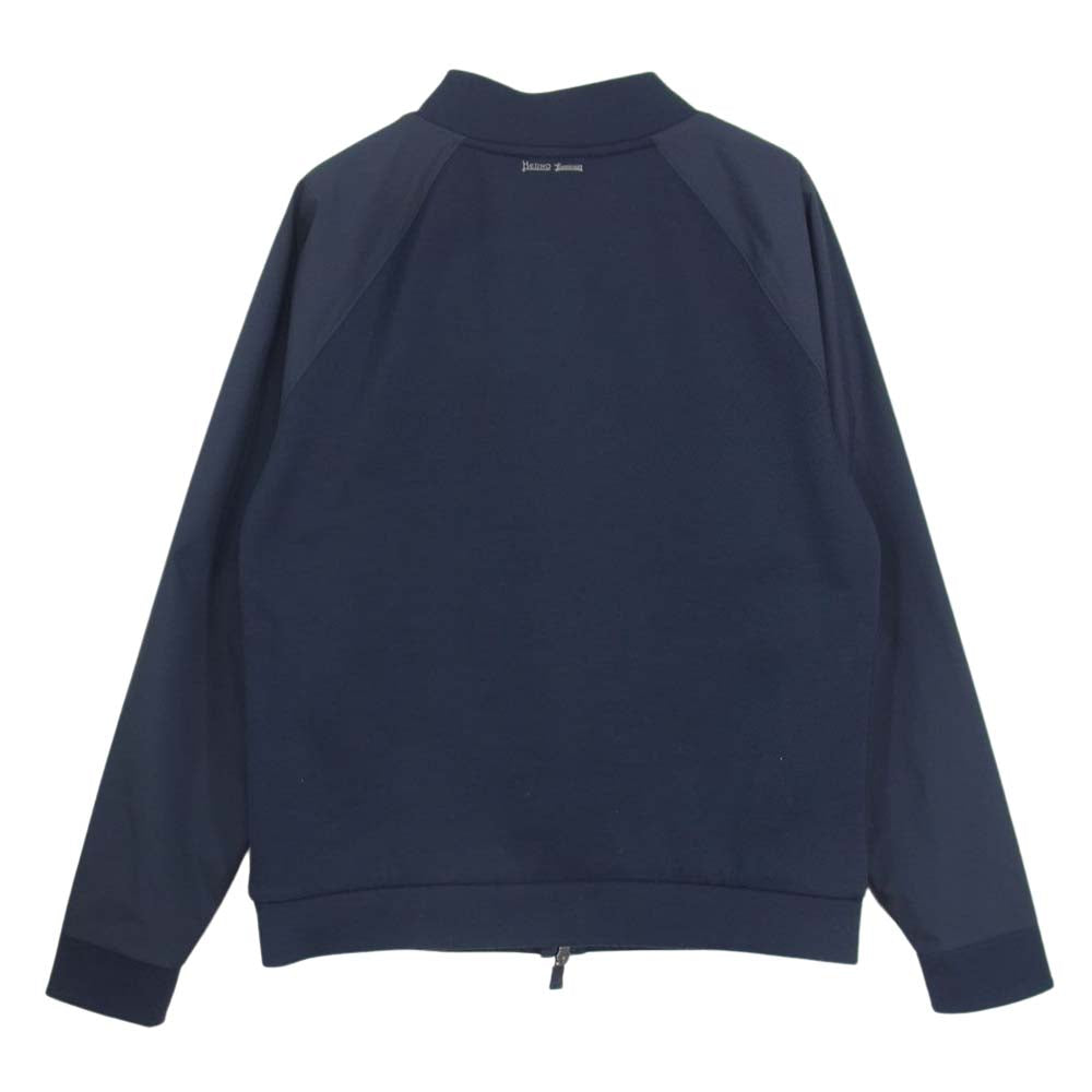 Herno ヘルノ 国内正規品 JC004DLCAN フルジップ ブルゾン ネイビー系 42【中古】